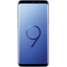 samsung galaxy s9 smartphone 5.8 inch touch screen 64gb internal memory android dual sim coral blue - german version