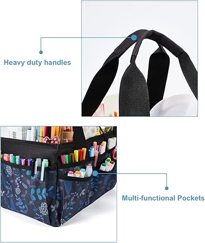 Miniatura 2 de JOSIVIKY Organizador de almacenamiento para manualidades, organizador de arte, organizador de suministros de limpieza, organizador de automóvil para