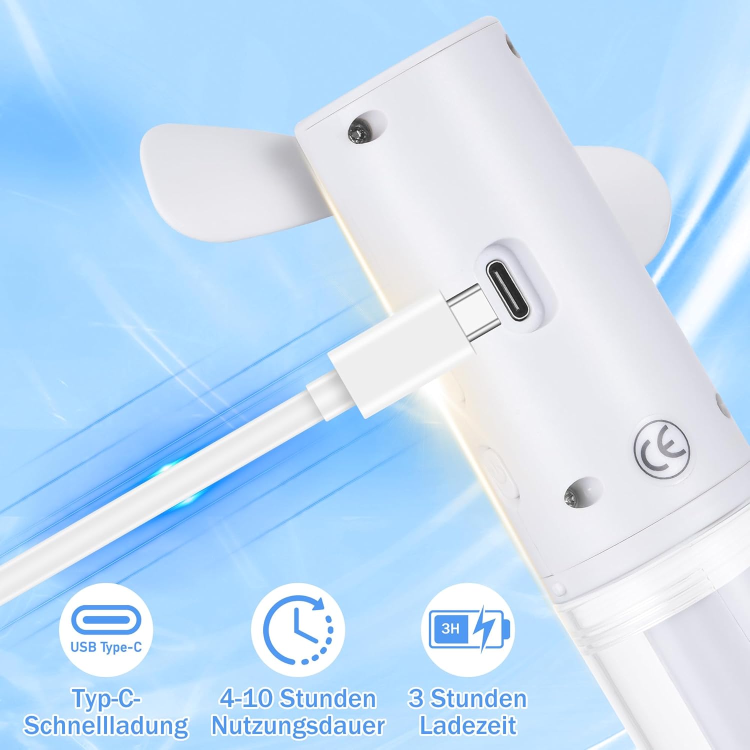 JIZZU ventilátor használat közben különböző környezetekben