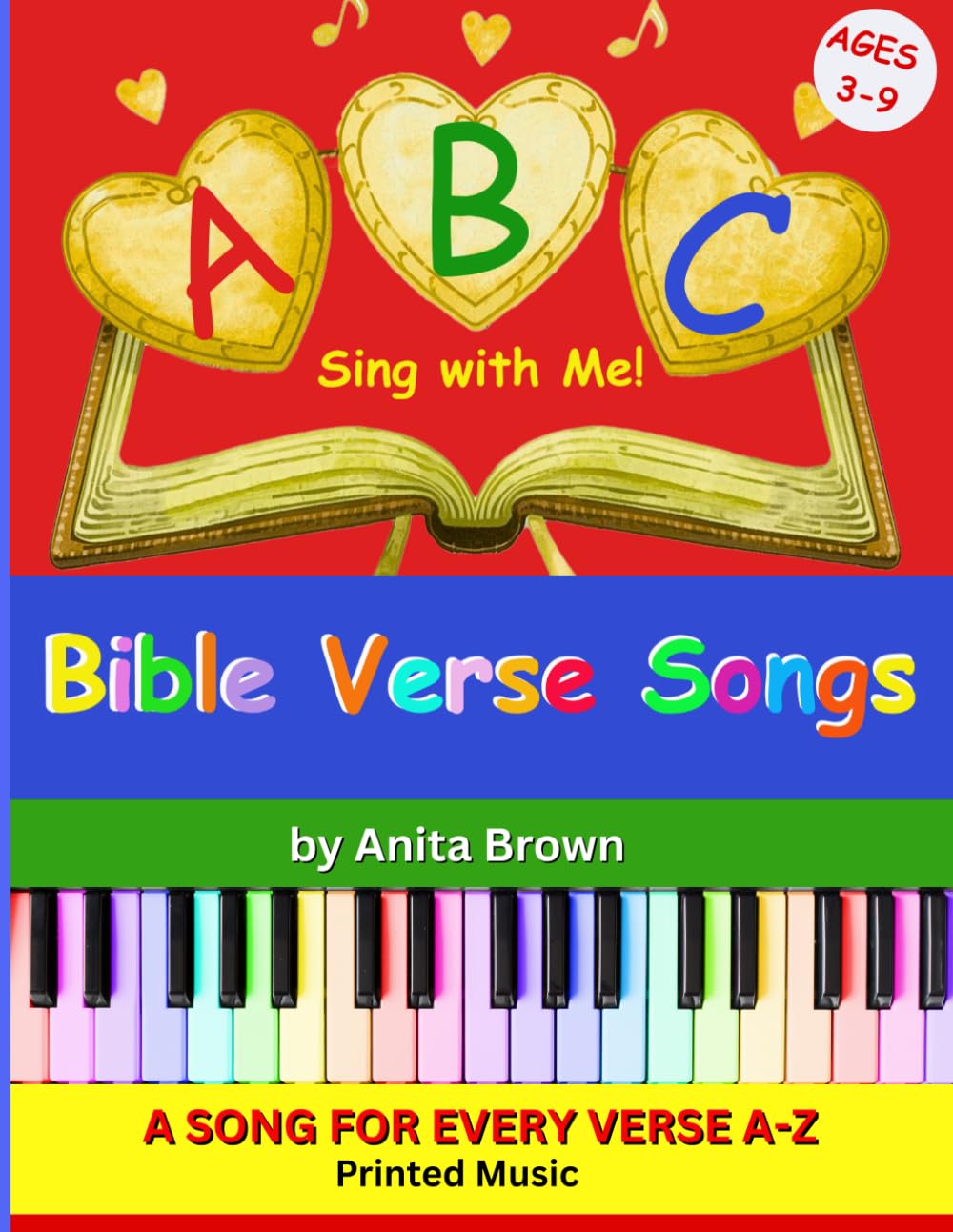ABC Sing with Me Bible Verse Songs: Printed Music for 26 Bible Verse Songs