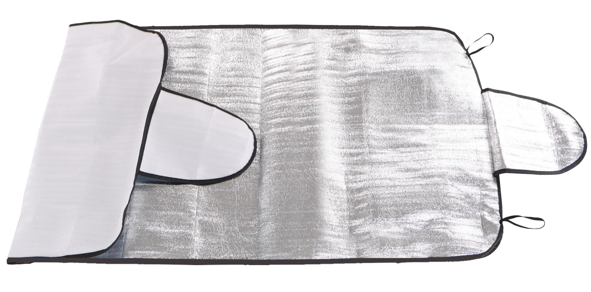 CAR SNOW COVER 1 | Uniwersalna osłona na szybę przed mrozem, śniegiem i słońcem | Ochrona przed UV i szronem | 200×70 cm