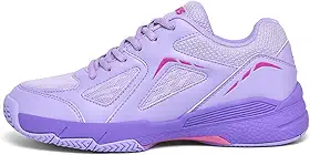 Tênis feminino Pickleball AMZ-P601, antiderrapante, amortecimento, antitorque, respirável