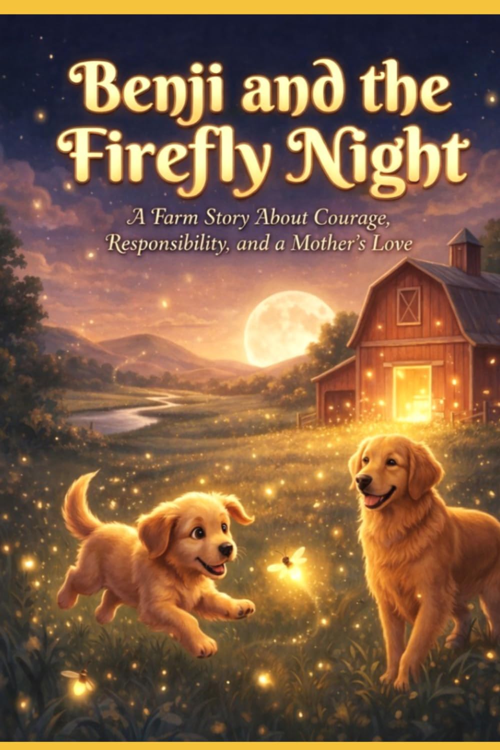 Benji and the Firefly Night: A Farm Story About Courage, Responsibility, and a Mother’s Love (The Benji Farm Adventures)