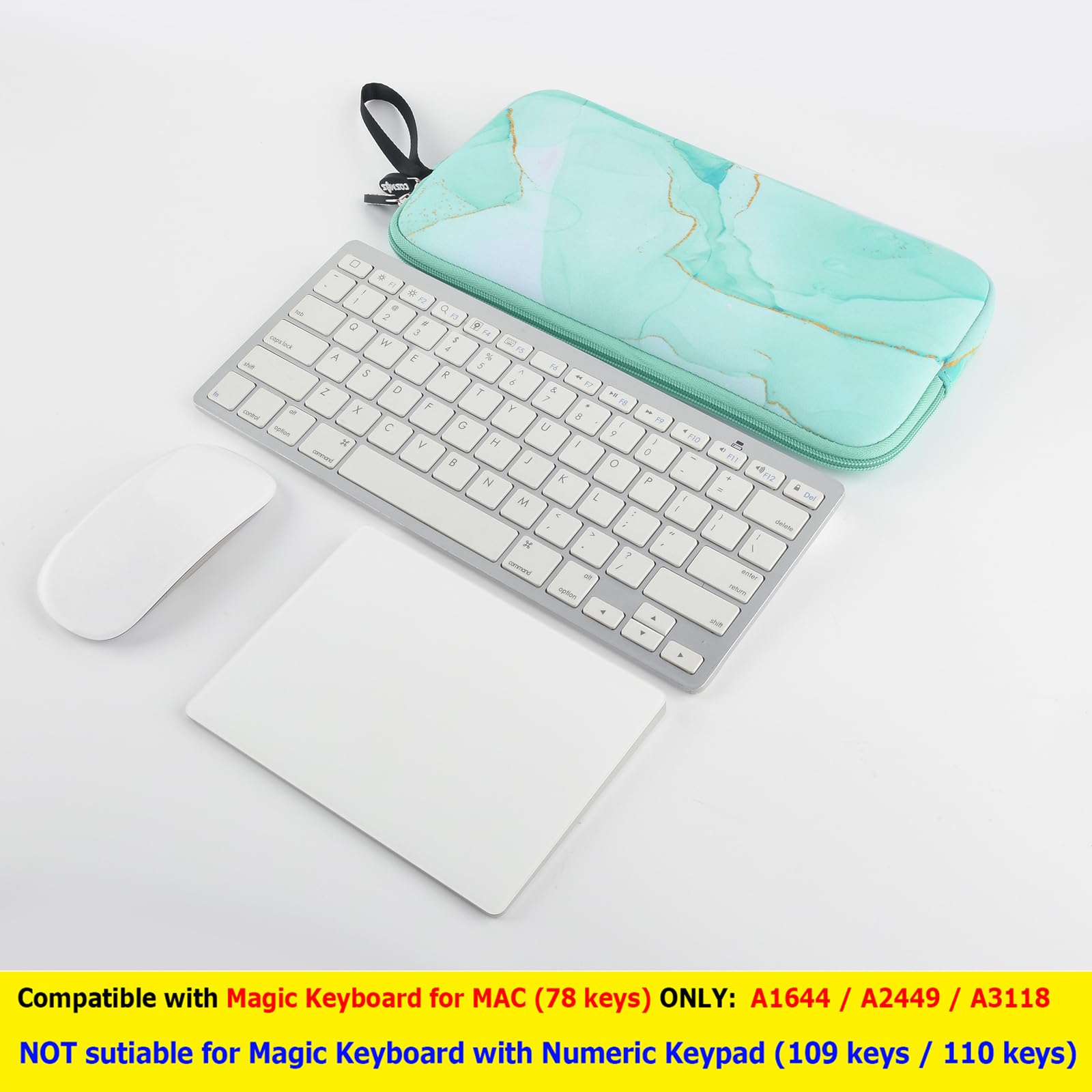 Amazon.com: Cosmos Neoprene Keyboard Sleeve Carrying Keyboard Case