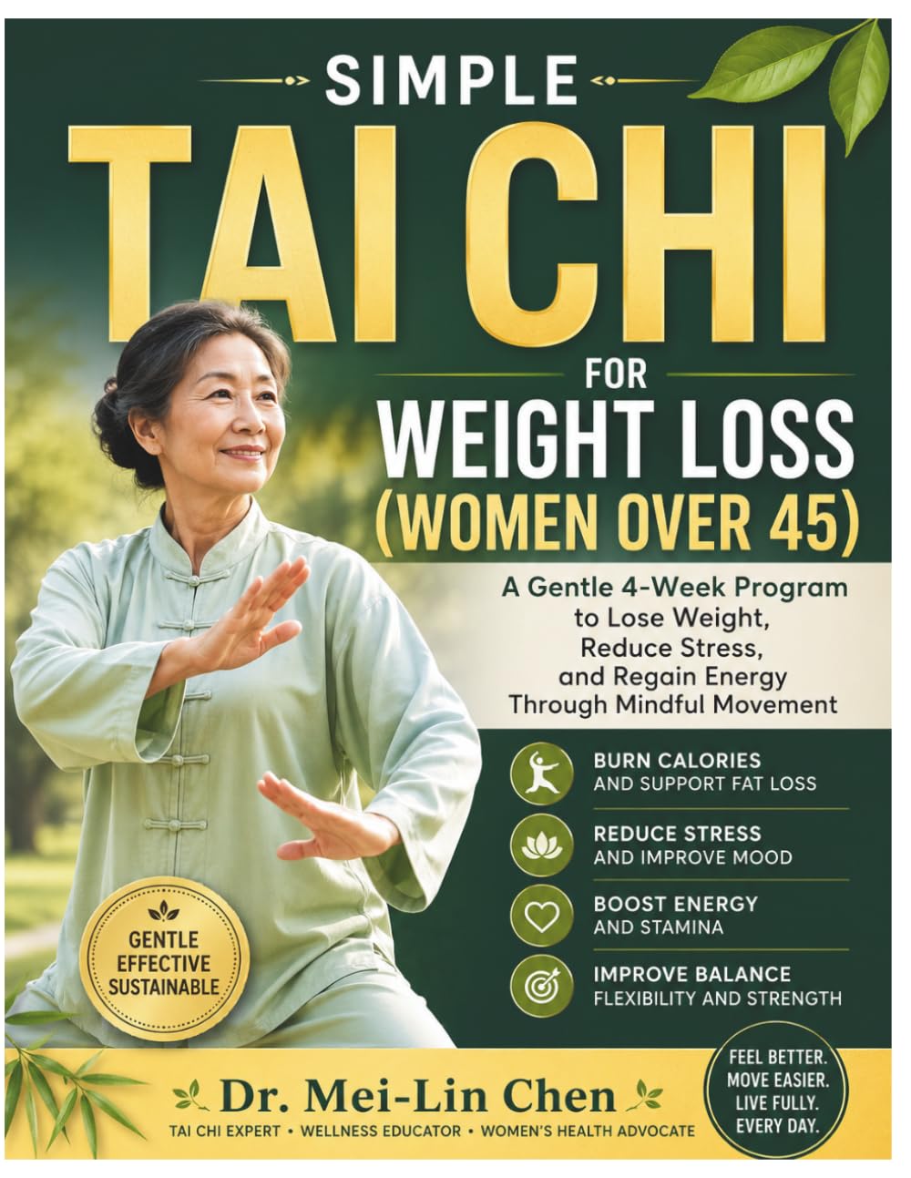 Simple Tai Chi for Weight Loss (Women Over 45): A Gentle 4-Week Program to Lose Weight, Reduce Stress, and Regain Energy Through Mindful Movement