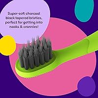 Vista 5 de CoComelon x BURSTkids - Cepillo de dientes eléctrico para niños con 4 cabezales de repuesto, cerdas suaves, cepillo de dientes para niños y niños