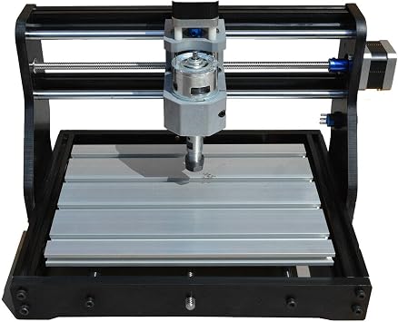 3018-PROVer Desktop CNC Router Machine CNC Engraving DIY Router Kit Carving PCB Milling Cutting Machine Engraving Area: 300 x 180 x 45mm