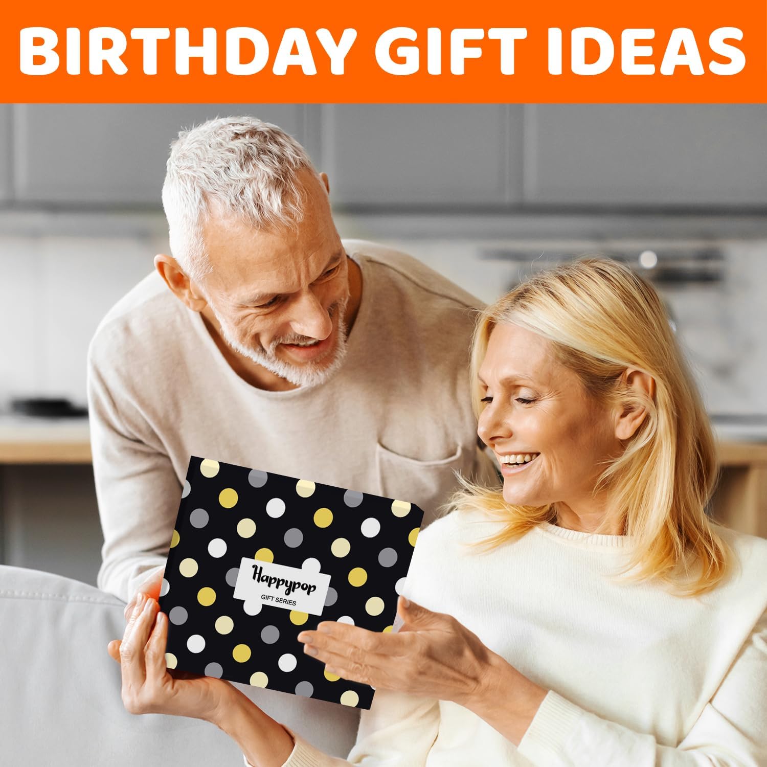 HAPPYPOP Birthday Gifts Socks for Adults - Birthday Gifts Idea for Middle-Aged Adult - Image 2