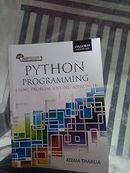 Buy PYTHON PROGRAMMING: USING PROBLEM SOLVING APPROACH Book Online at ...