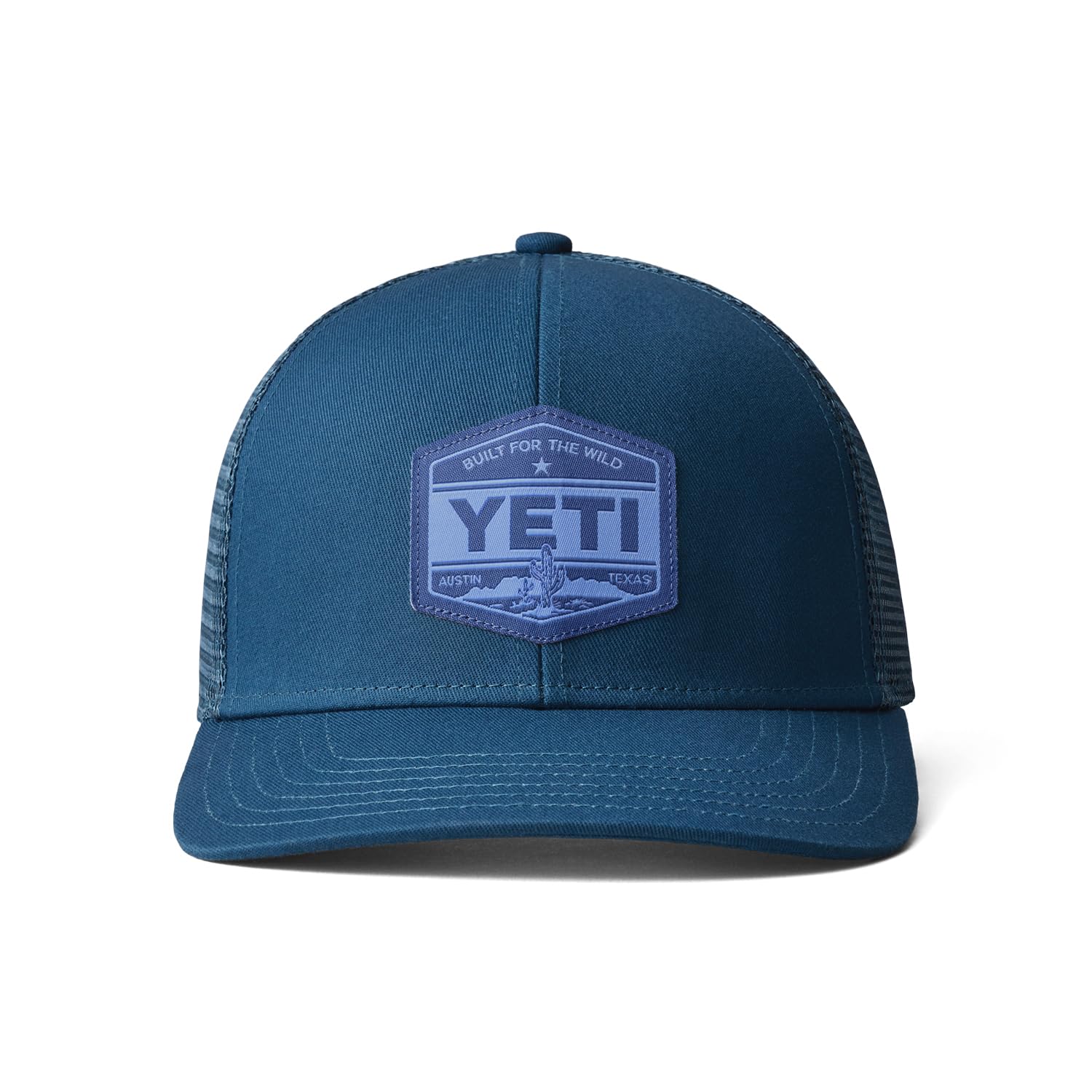 YETI Built for The Wild Mid Pro Trucker Hat, Blue