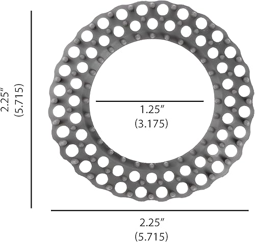 Miniatura 6 de Evriholder VNTY6-AMZ - Protectores de lavabo para tocador, paquete de 12 unidades, color gris y blanco