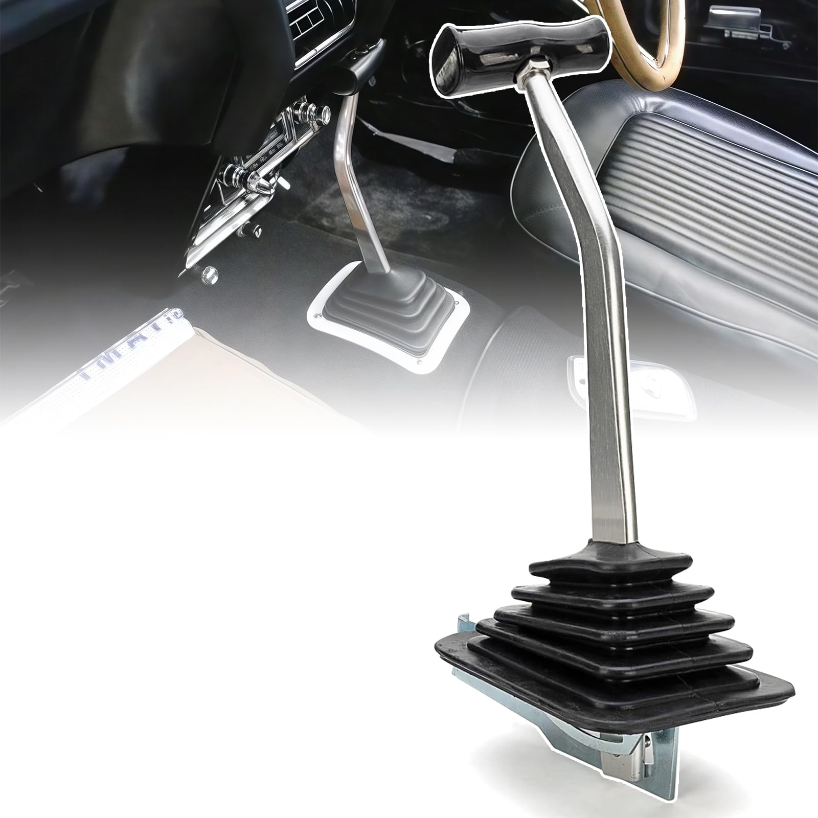 Queencar 80775 Unimatic Automatic Shifter Fits for GM TH-400, 350