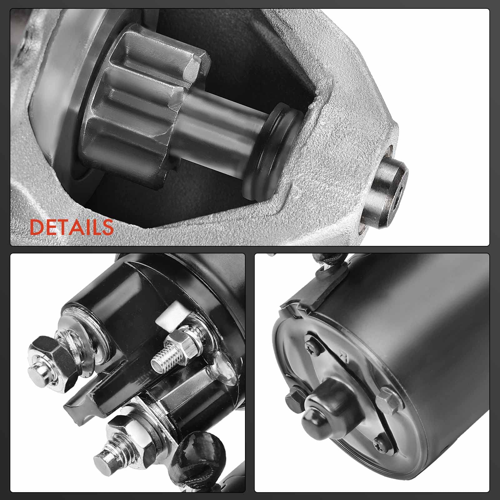 Frankberg Motorino di avviamento 14 kW 12 V 9 denti S0382 0001108003 | Compatibile con: Classe E W124, Karando KJ, Classe E Modello T S124, Musso FJ, Modello 124 T S124, Classe E Coupé C124