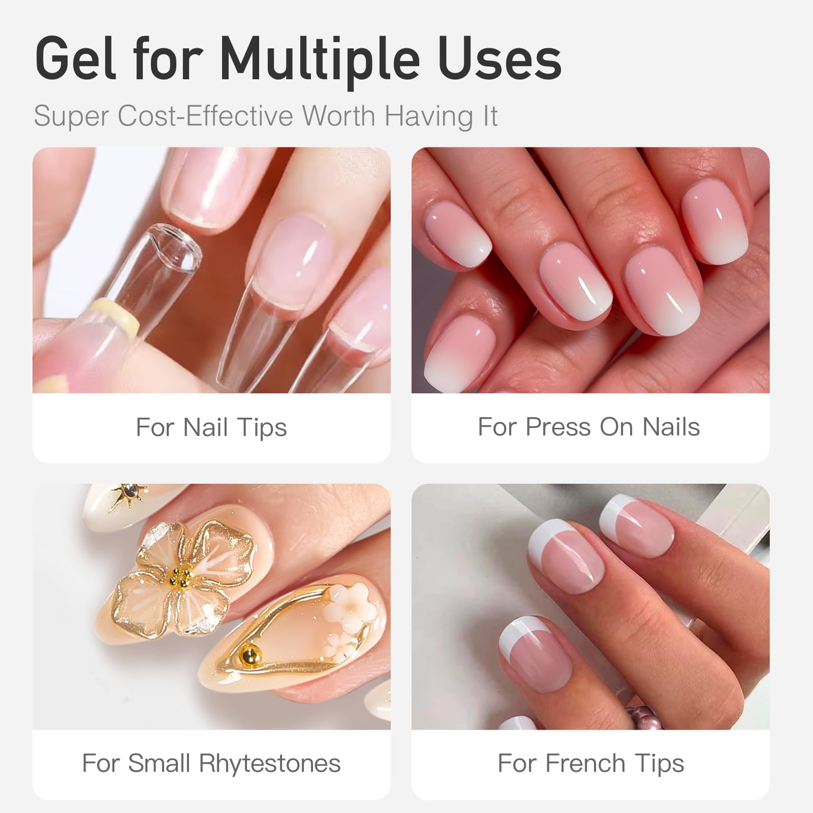 Strong Nail Glue for Press-Ons - CurvLife 5 Pack -3
