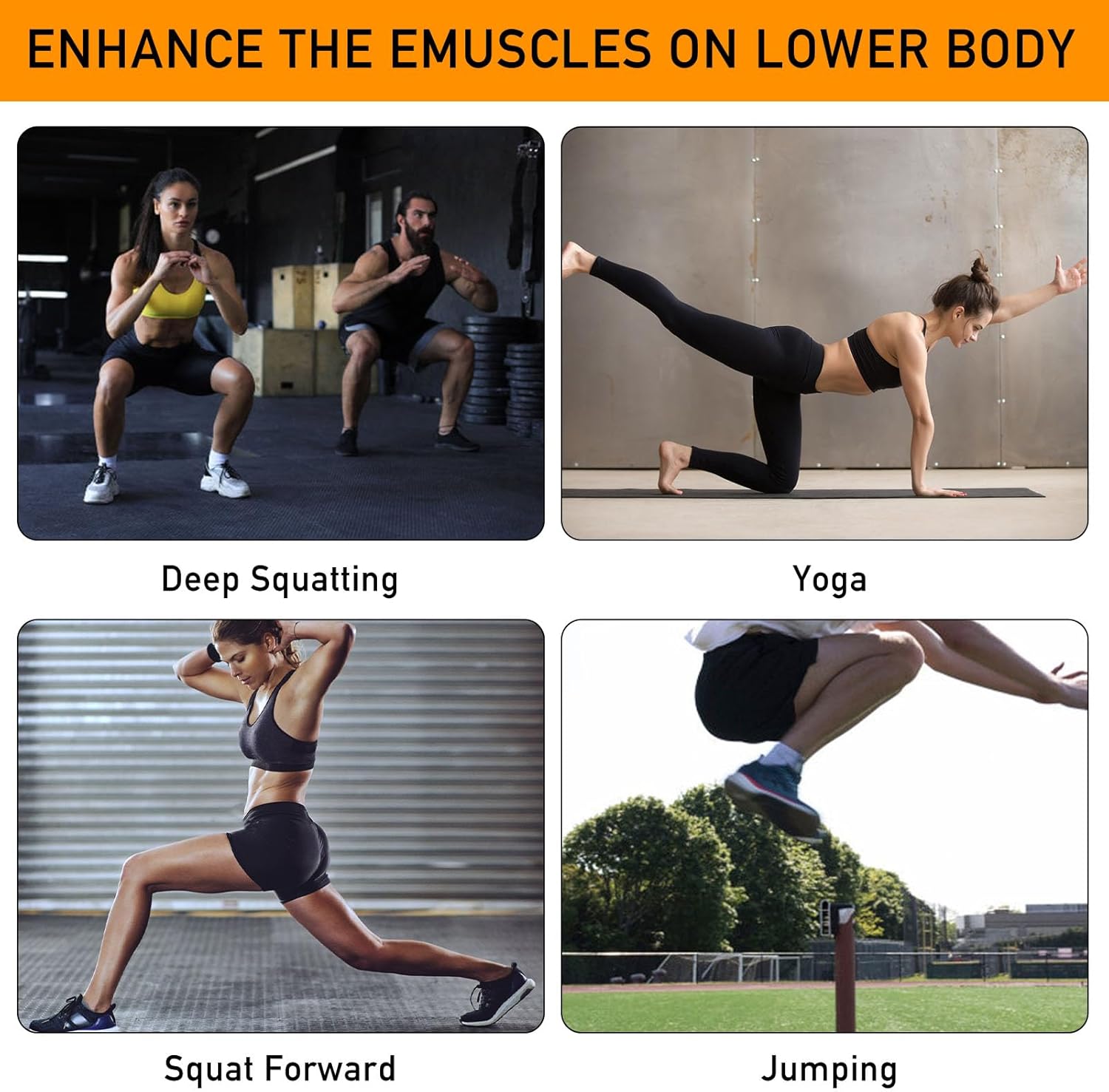 Leg Training Equipment, Vertical Jump Trainer Helps to Improve Strength Agility Explosive on Lower Body Suitable for Basketball Tennis Football Boxing Volleyball Running Men and Women