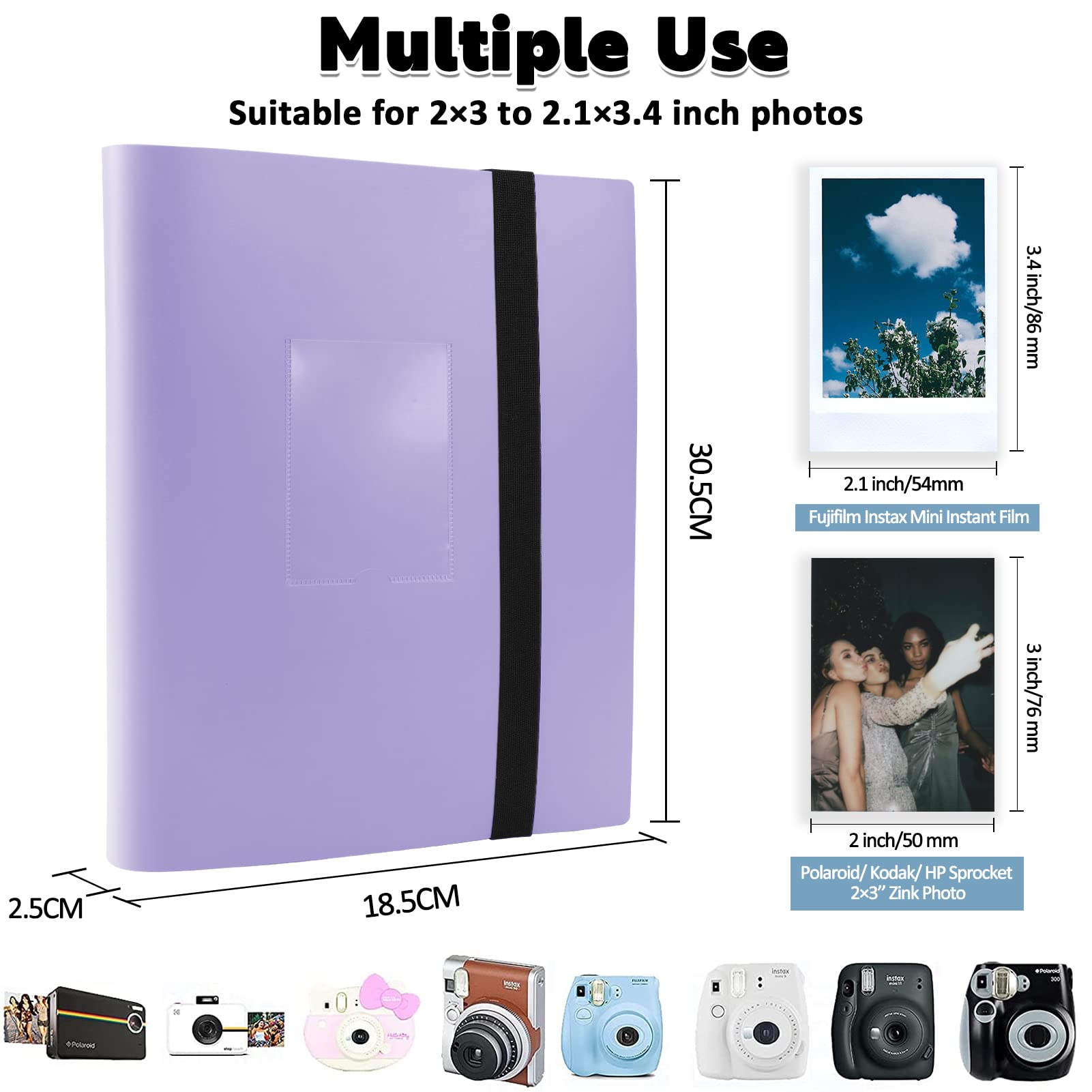FORETOY Photo Album with 432+1 Pockets for 3" Film - Image 2