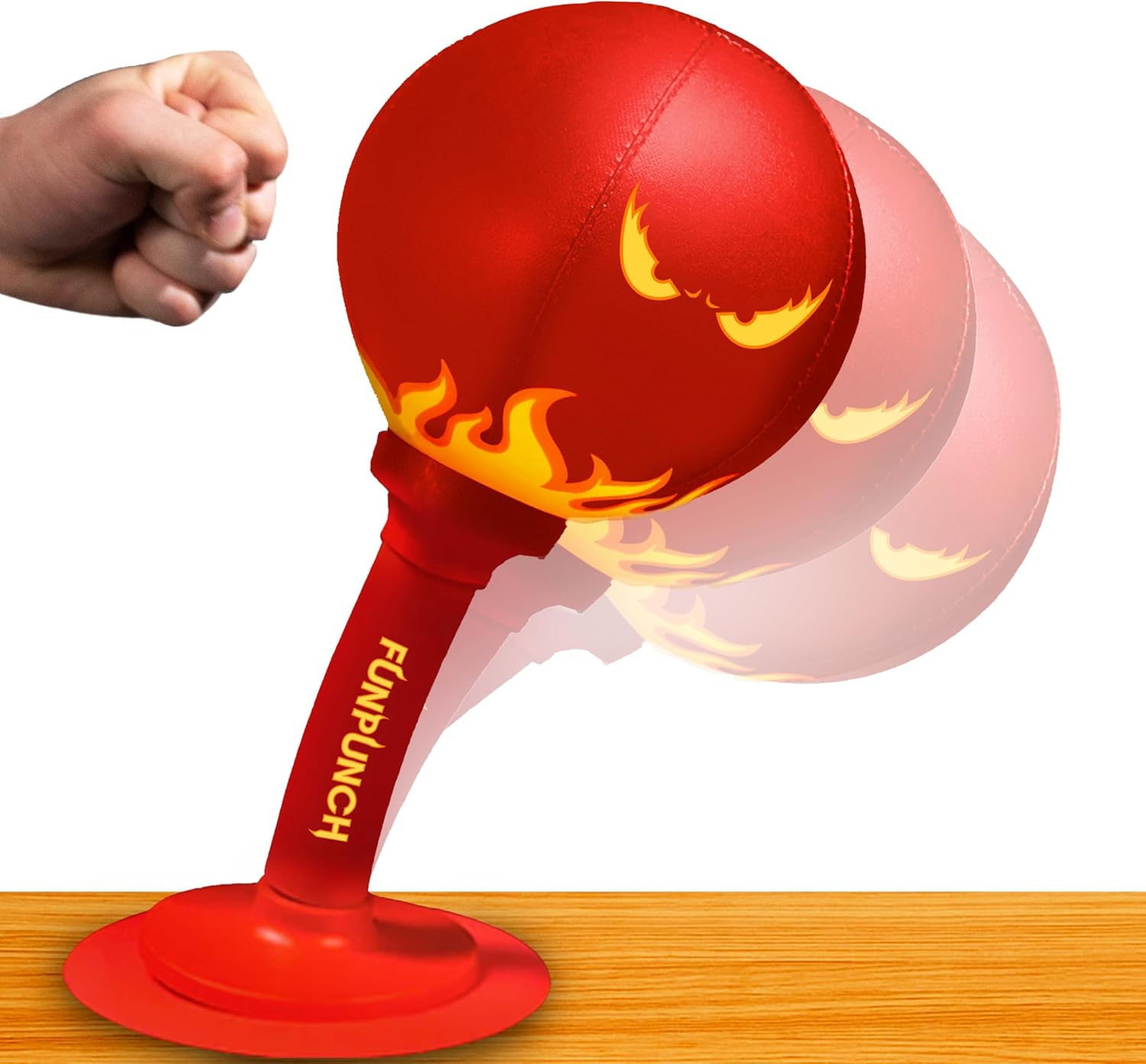 Product image of Rage Bag - Elite Boxing Training Mini Punching Bag for Advanced, Aspiring Boxers - Small, Portable Desk Punching Bag Punching Ball for Skills and Stress Relief - Fun Punch Portable Speed Bag