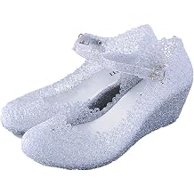 Womens Crystal Jelly High Heel Sandals Summer Beach Hollow Shoes