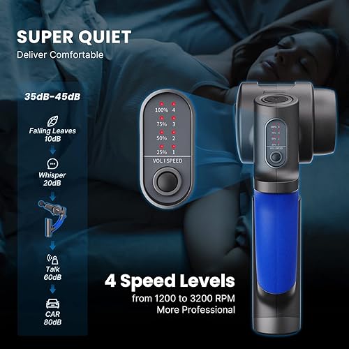 Miniatura 9 de Masajeador Shiatsu para cuello y hombros con pistola de masaje Heat & RENPHO