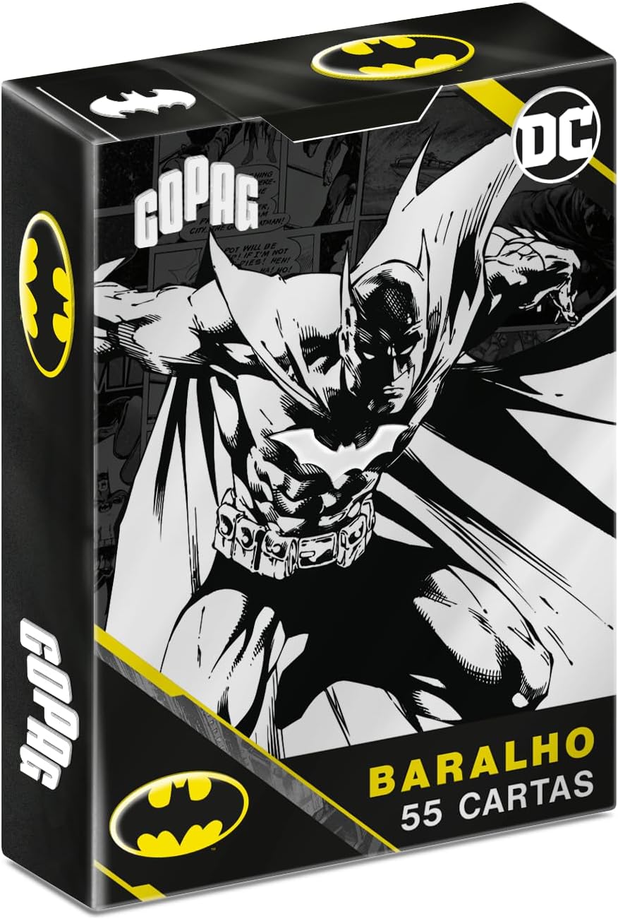 Copag, Baralho Batman Colecionável, 55 Cartas