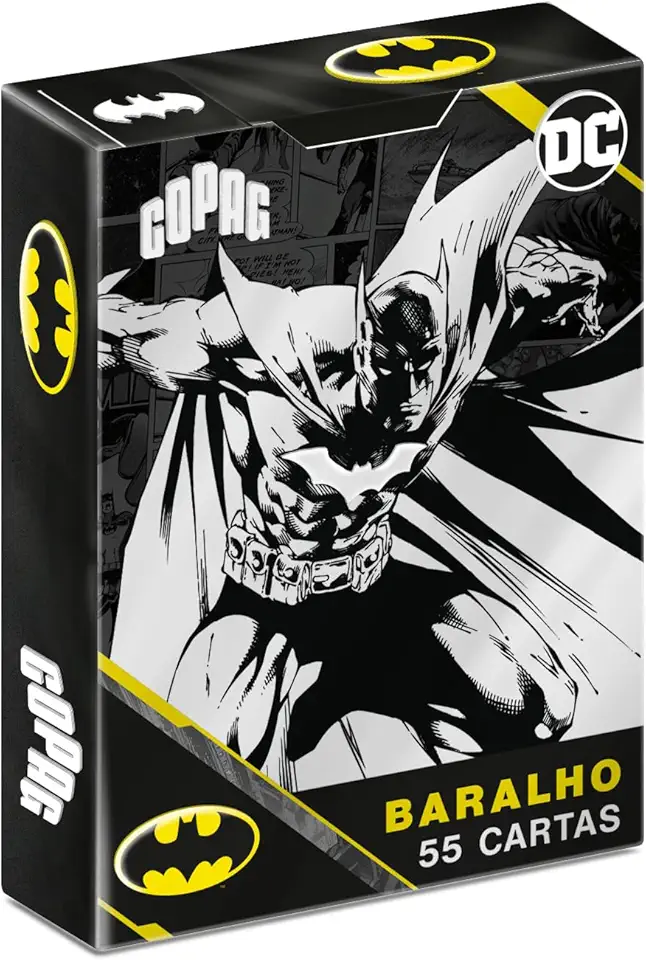 Copag, Baralho Batman Colecionável, 55 Cartas