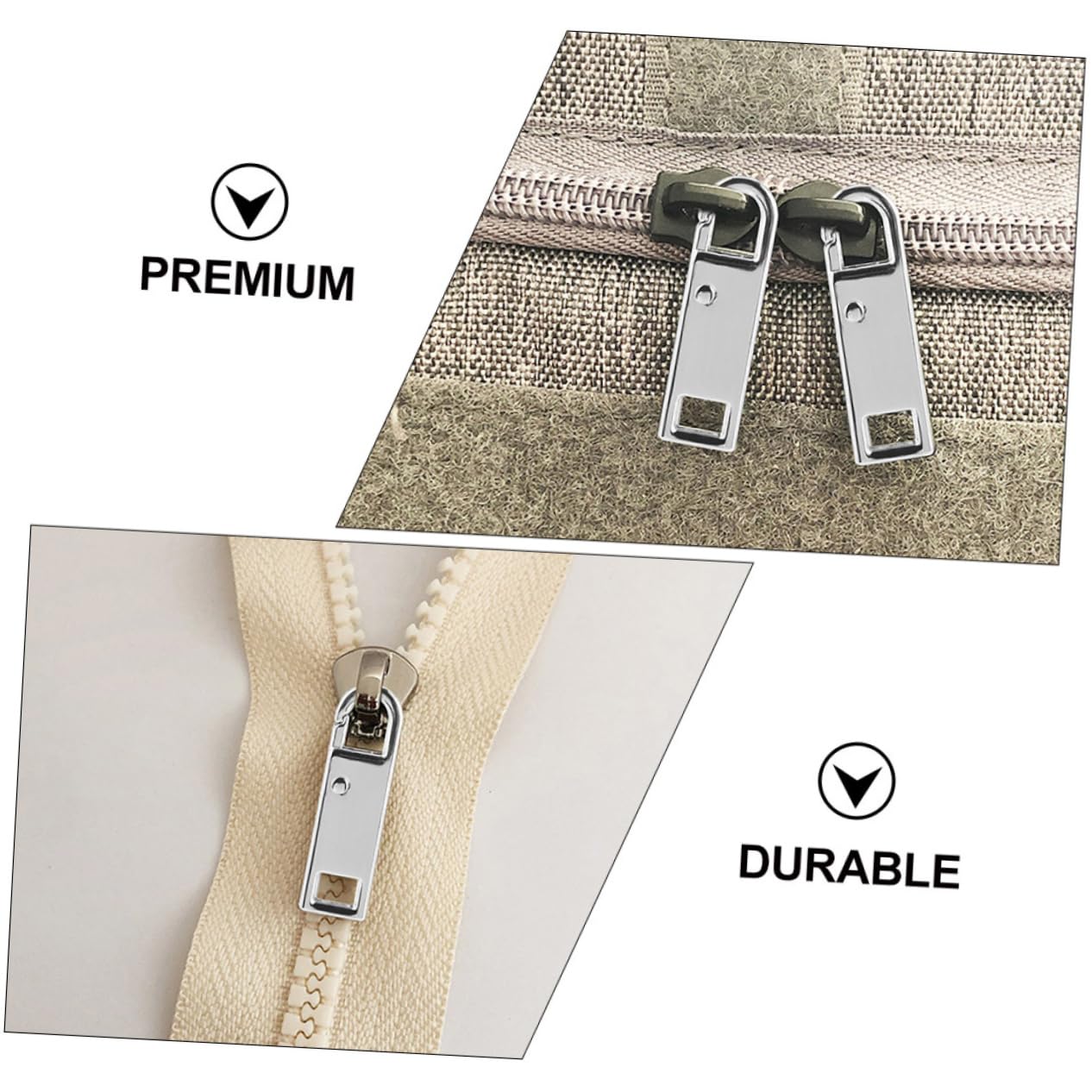 Operitacx 60piezas Tiradores Desmontables Para Accesorios De Reemplazo Para Equipaje y Mochilas Multiusos