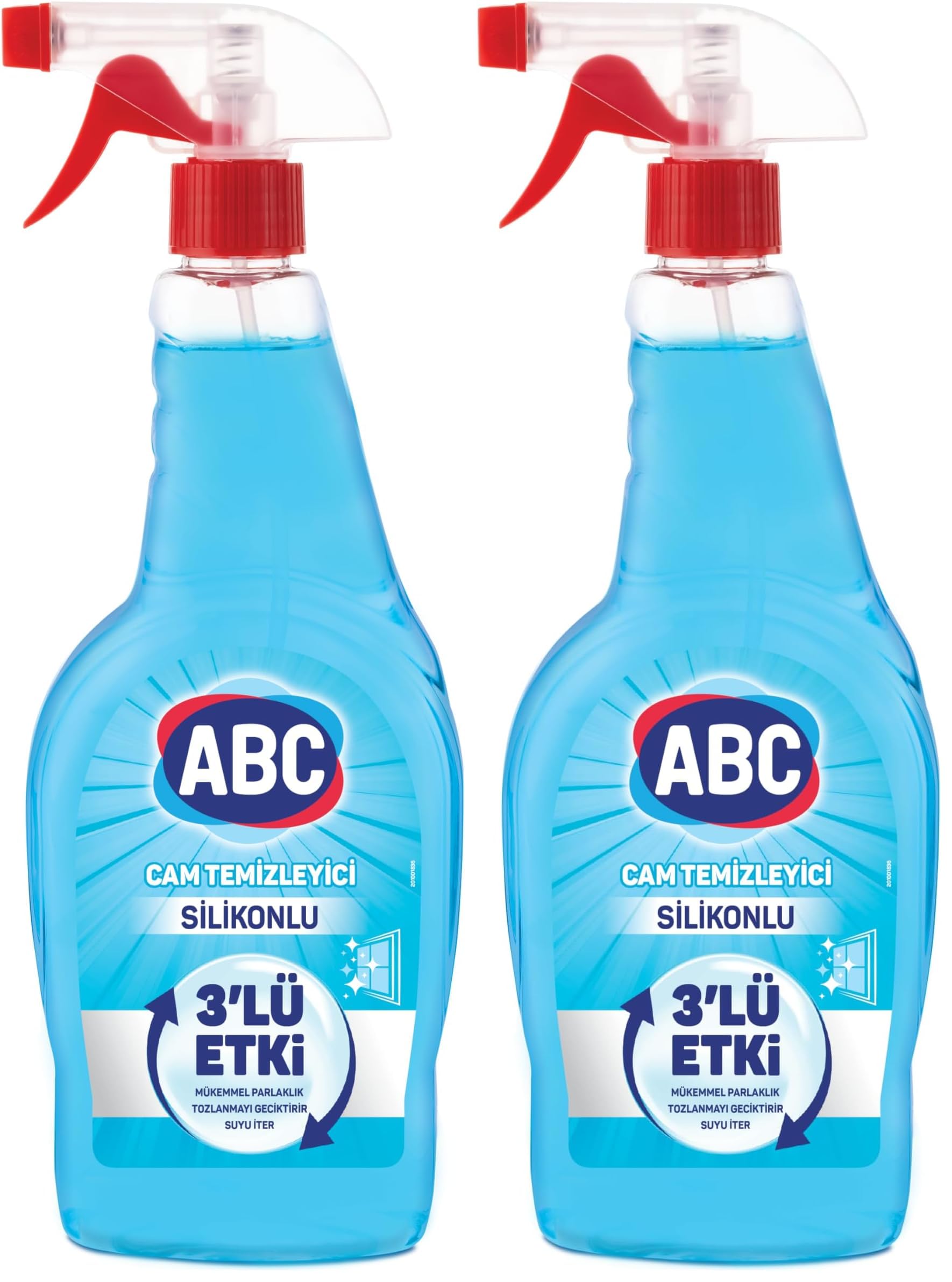 ABC DETERJAN Cam Temizleyici Silikonlu 500 Ml (2 paketi)