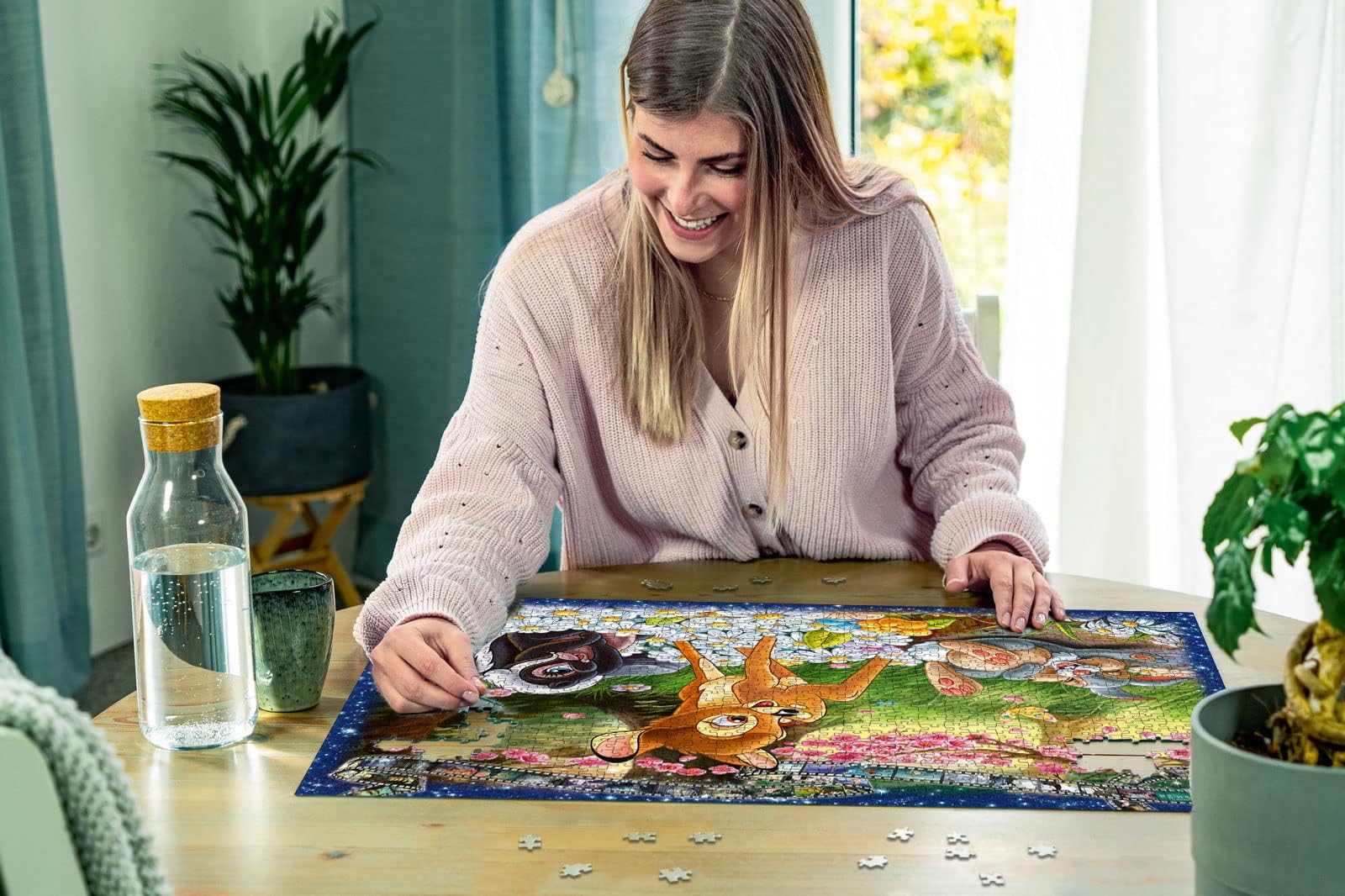 Ravensburger Disney Collector's Edition Bambi 1000 Jigsaw Puzzle for Adults and Kids Age 12 Years Up