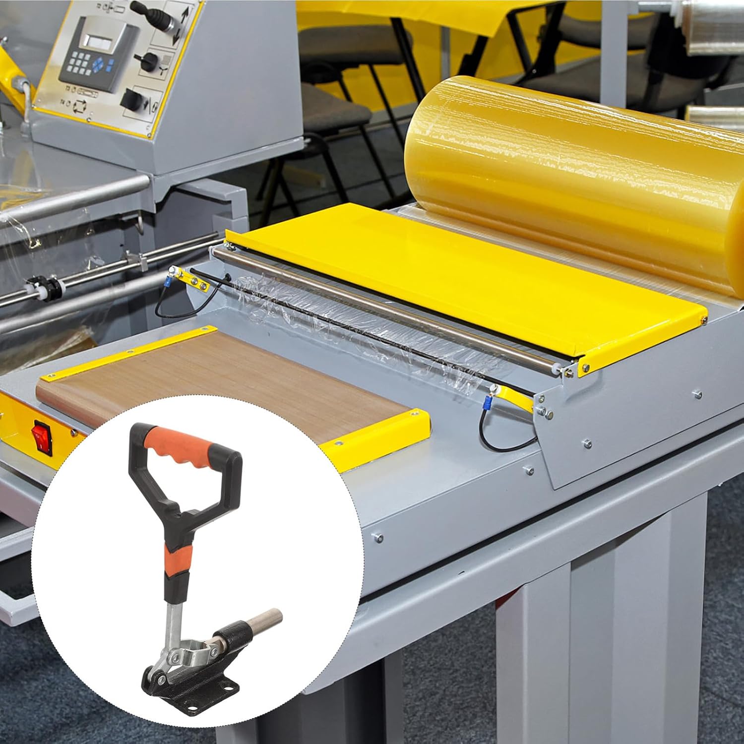 Handle Fixture for Heat Press Machine, Portable Iron Plastic Accessory