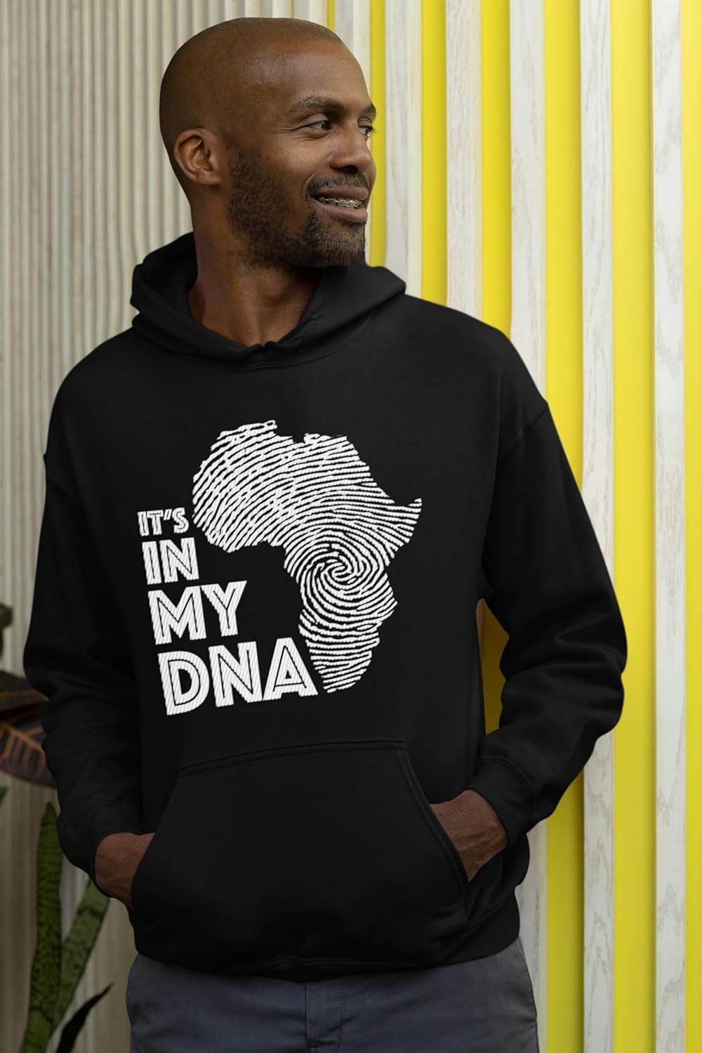 shop4ever It's in My DNA African Pride Hoodie Sweatshirts