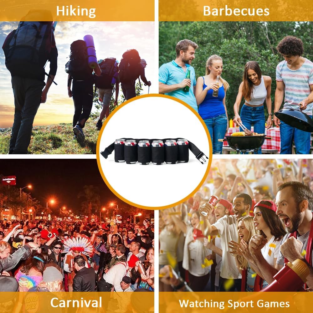 MUCHER: Der perfekte Gürtelhalter für Getränke beim Camping und Outdoor!