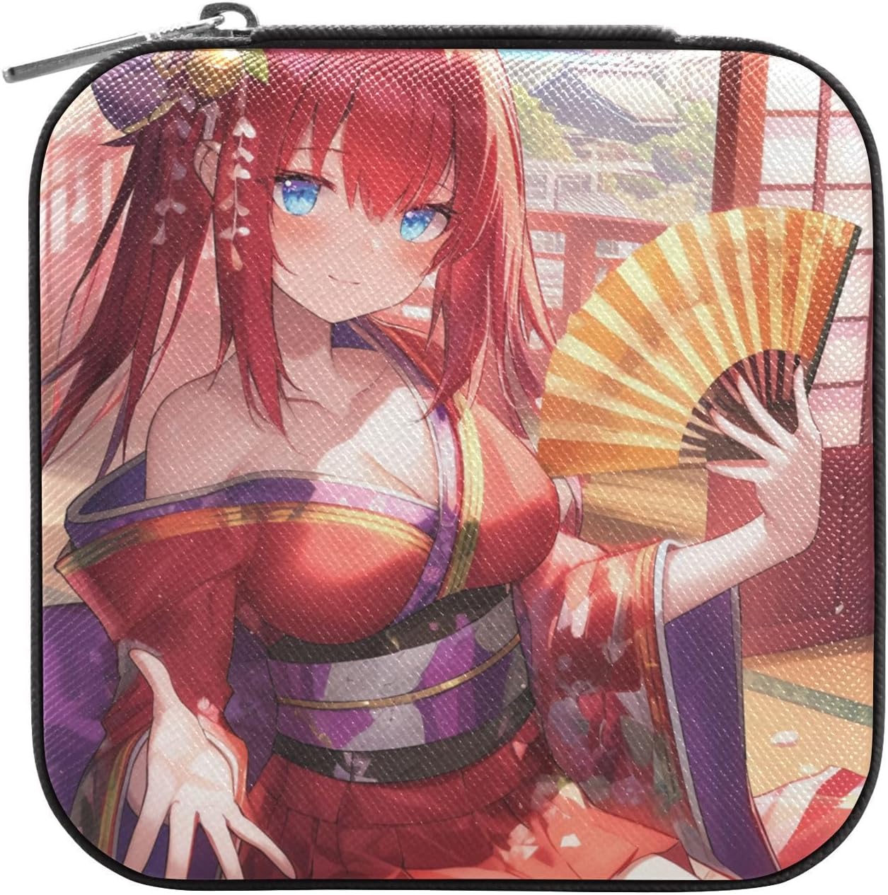 Anime Japanese Girl Beauty jewelry storage box Mini Storage Organizer jewelry box for women Portable for Women