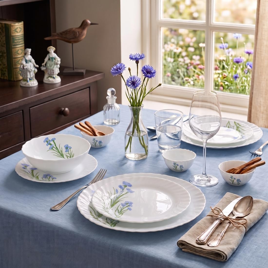 La Opala Spring Meadows Dinner Set - 18 Piece -10 La Opala Spring Meadows Dinner Set - 18 Piece -10