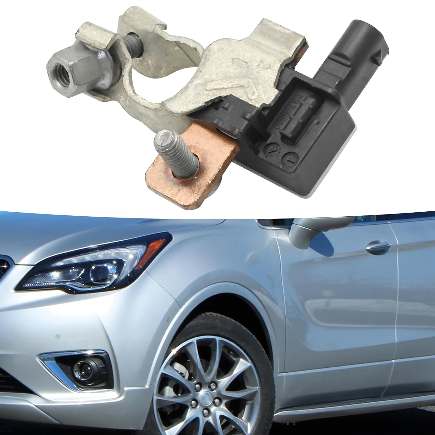 UOIENRT 13545953 Battery Current Sensor, Replacement for Buick Encore 2016-2020 Enclave 2018-2023 Envision 2019-2020 Replacement for Chevyt Blazer 2019-2023 Traverse 2018-2023, Replaces 13526053