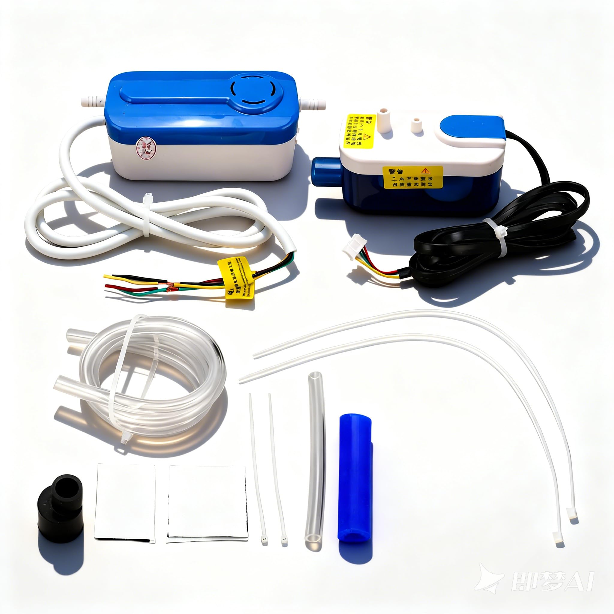 Pompa Automatica della Condensa, AC110 a 240 V, 24 L/h, 200 Ml, Pompa Silenziosa per Rimozione Condensa HAVC, Pompa di Scarico Condensa Automatica Mini Split Silenziosa per