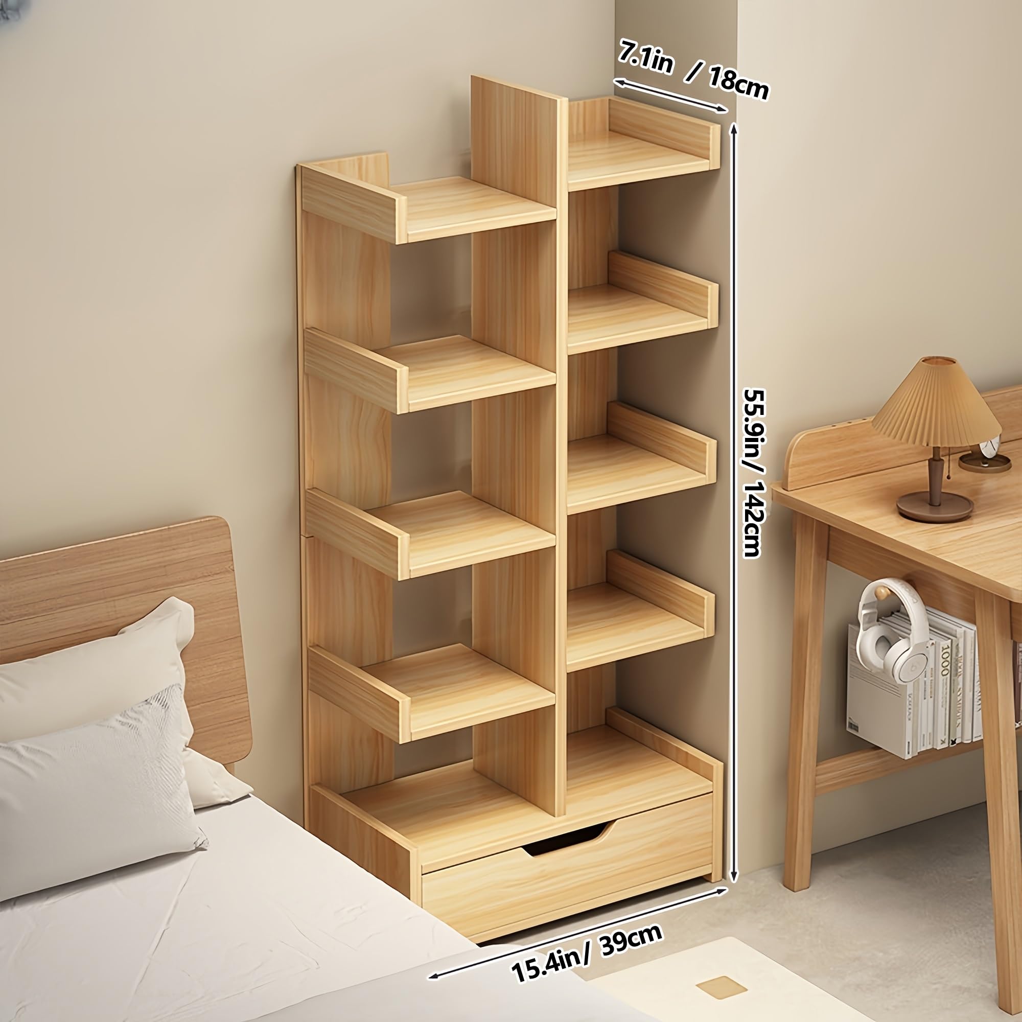 Paintersisters Contabile in legno di faggio, supporto per lettura, supporto per libri di cucina, leggio da tavolo, fermalibri, porta ricette, supporto per pad