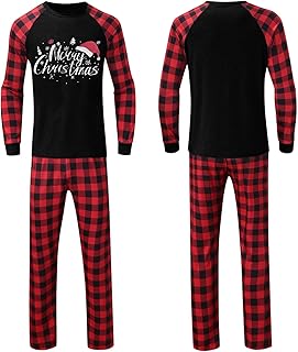 Christmas Pajamas for Family Family Christmas Matching Pajamas Matching Family Christmas Pjs Set Xmas Sleepwear(Ni15)