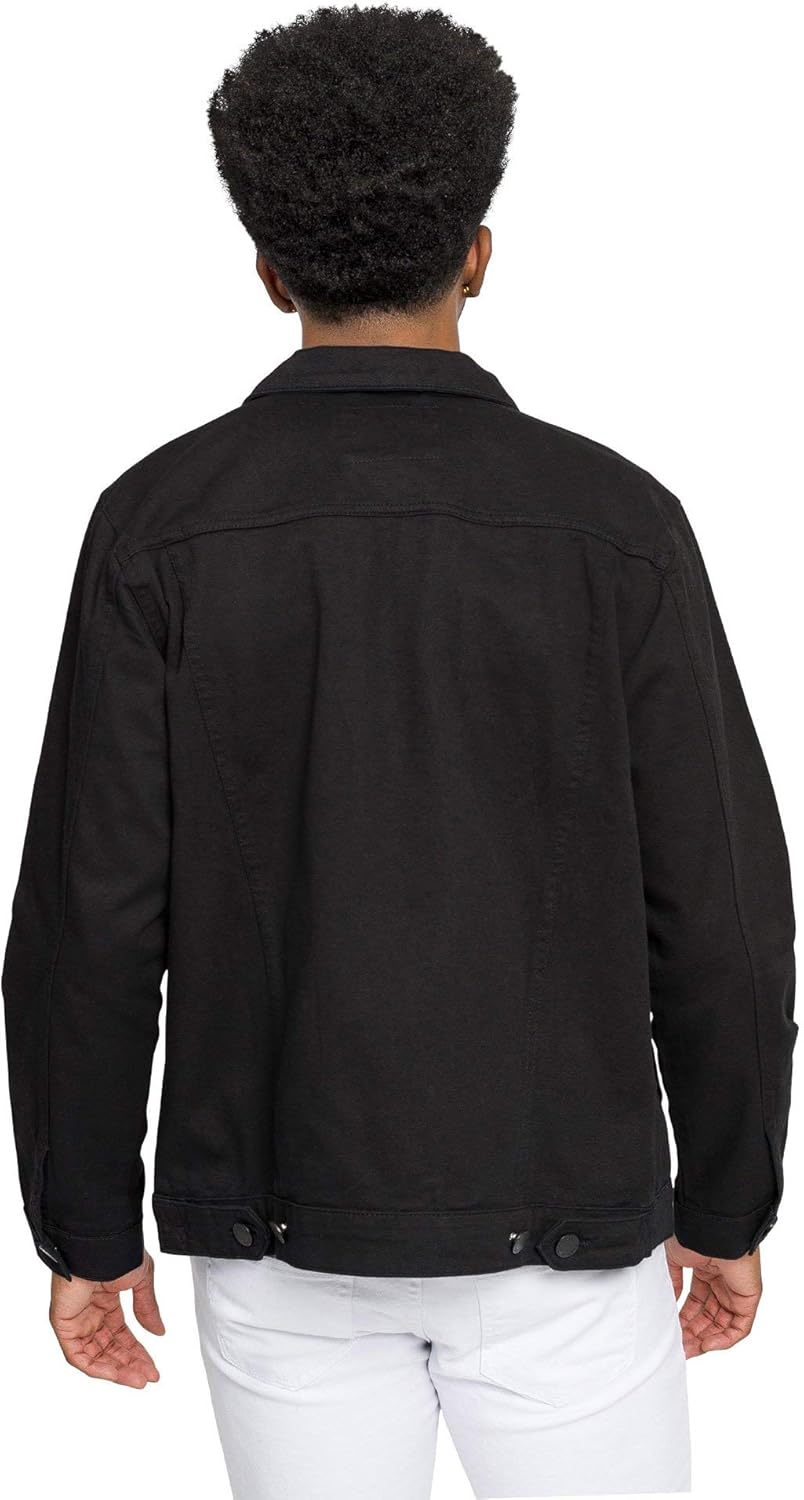 VICTORIOUS Men's Distressed Denim Jacket - Image 4