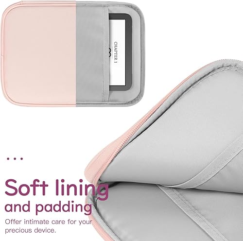 Vista 49 de Funda protectora de transporte de 6 a 7 pulgadas para Kindle Paperwhite de 11ª generación 2024/2022 de 6 pulgadas de 10ª/8ª generación 2019/2016