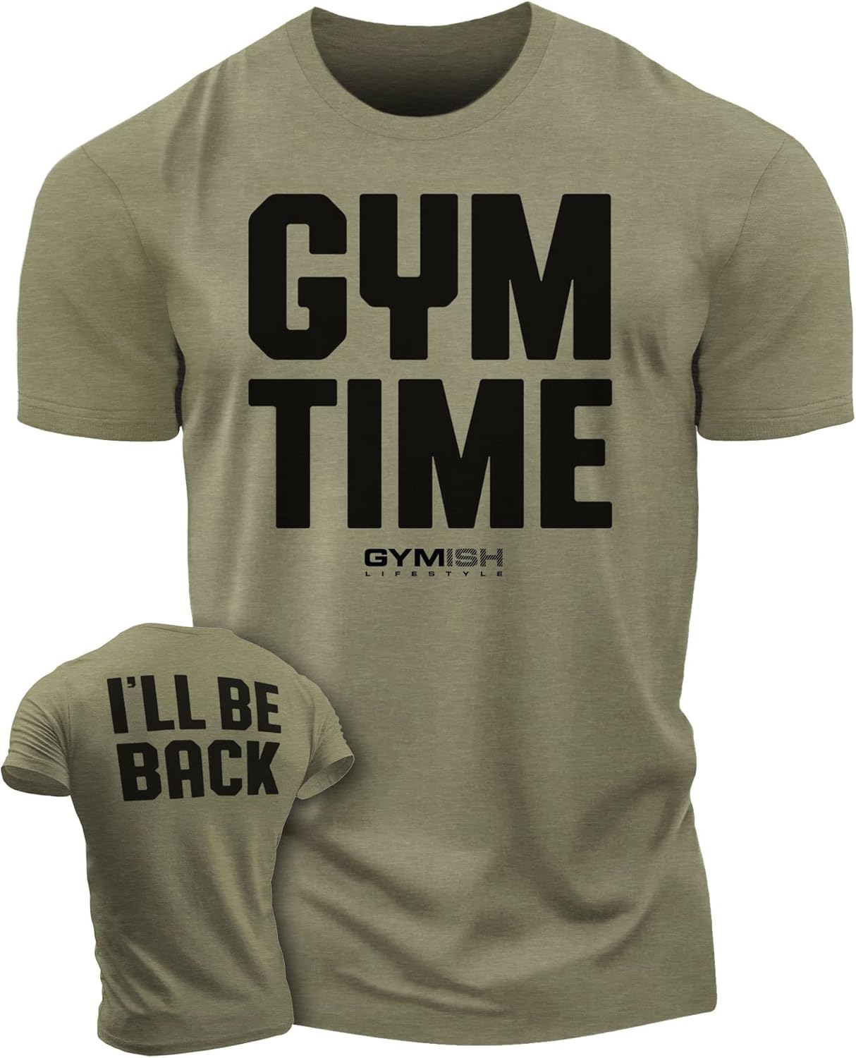 Gym Time I’ll Be Back Gym Shirt Funny Lifting Workout T-Shirt