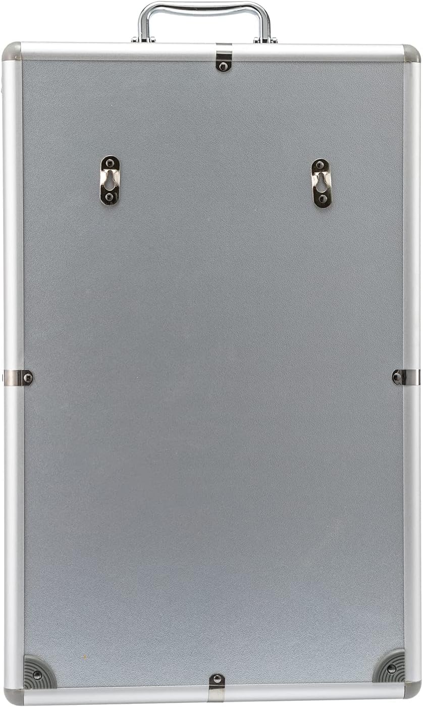 Armario De Pared para Teléfonos Móviles con 36 Fabdo En Aleación De Aluminio con Asa Y Cerradura De Seguridad Ideal para Aulas Oficinas Gimnasios Y Es.