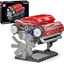 Mould King V8 Engine Model Kit - 2250 Piece Buildable Working Engine For Adults