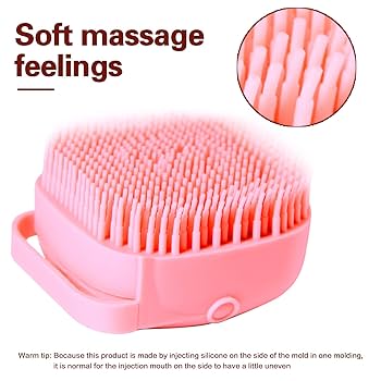 Amazon.com: Woleigiao Pet Bath Brush Dog Bath Brush Shampoo