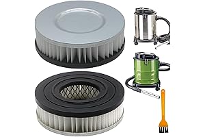 Compatible PowerSmith PAVC101 10 Amp Ash Vacuum HEPA Vacuum Motor Filters