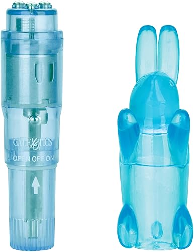 Miniatura 2 de CalExotics Shane's World Pocket Party - Vibrador de bala impermeable - Juguetes para adultos para parejas - Vibrador de bolsillo con punta de conejo