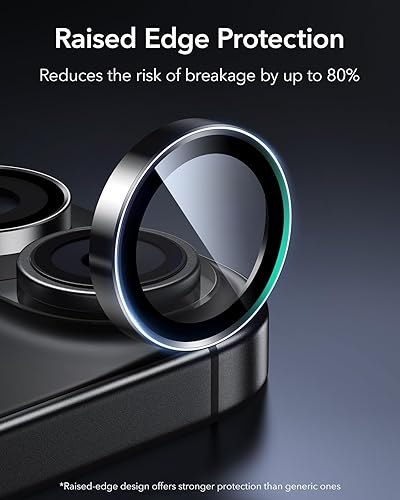Miniatura 161 de ESR Protector de lente de cámara para Samsung Galaxy S23 Ultra, accesorios para Samsung S23 Ultra, vidrio templado ultrafino resistente a