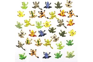 36 Pack Small Plastic Frogs