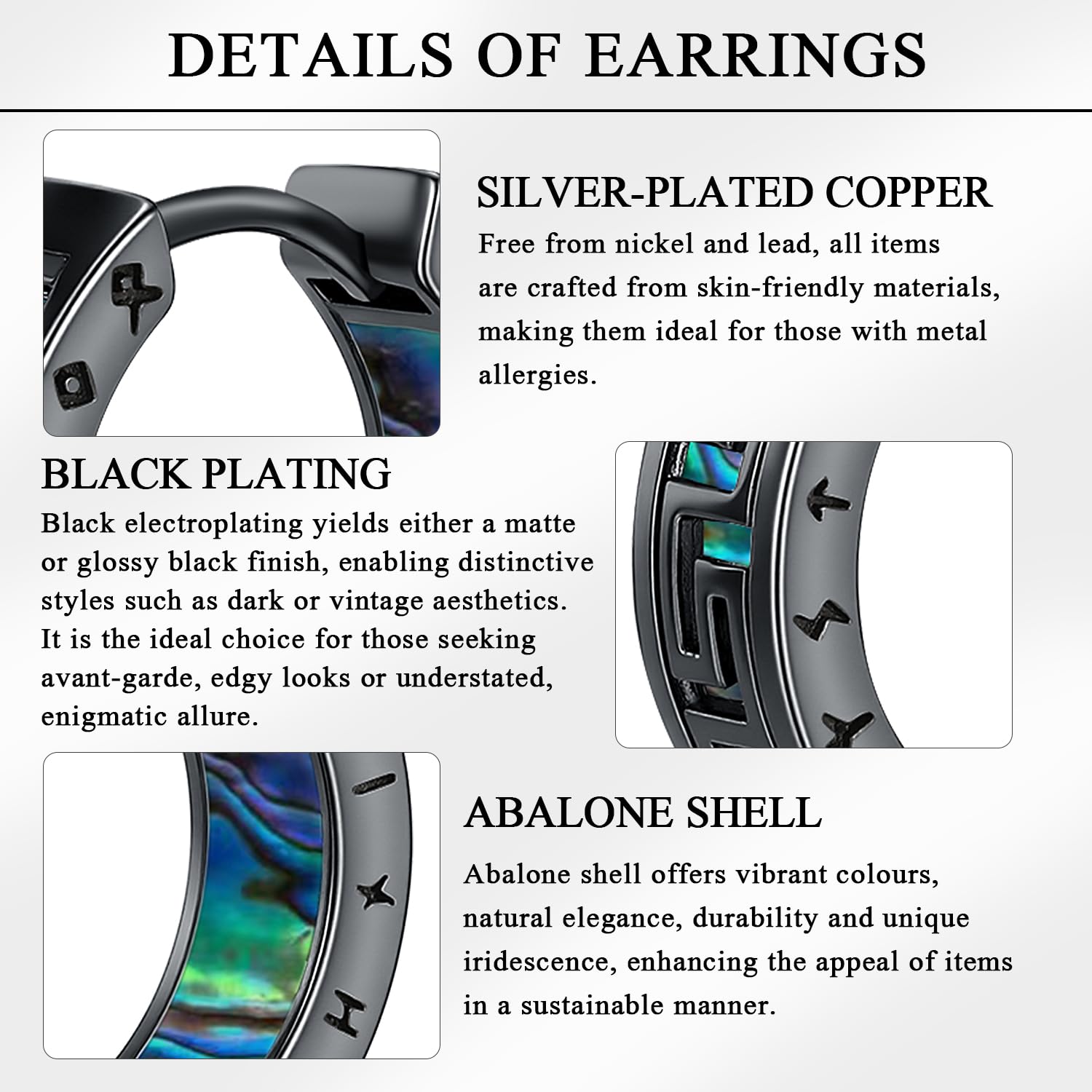 Ohrringe Herren Creolen Wikinger Männer Silber Keltisch Viking Ohrschmuck Nordische Schmuck für Damen