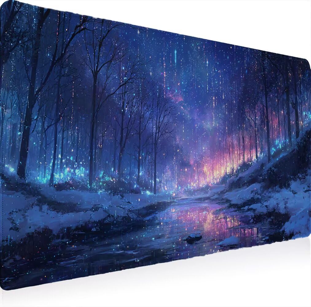 Podkładka pod mysz, podkładka pod mysz XXL 1200 x 600 podkładka pod mysz dla graczy, wodoodporna gumowa podstawa, duża podkładka pod mysz do gier na biurko szyte krawędzie wodoodporna antypoślizgowa