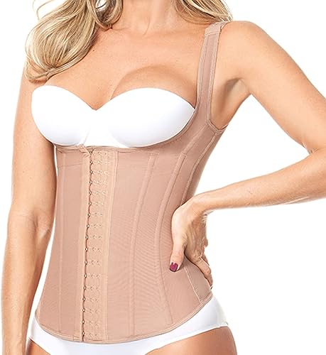 FAJAS MELI'BELT 50445043 Chaleco 7 Huesos Faja Chaleco Colombiano Alta Compresión